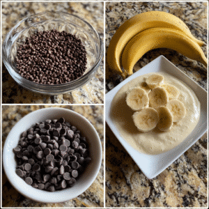  Ingredients for 2 Ingredient Banana Dessert No Bake